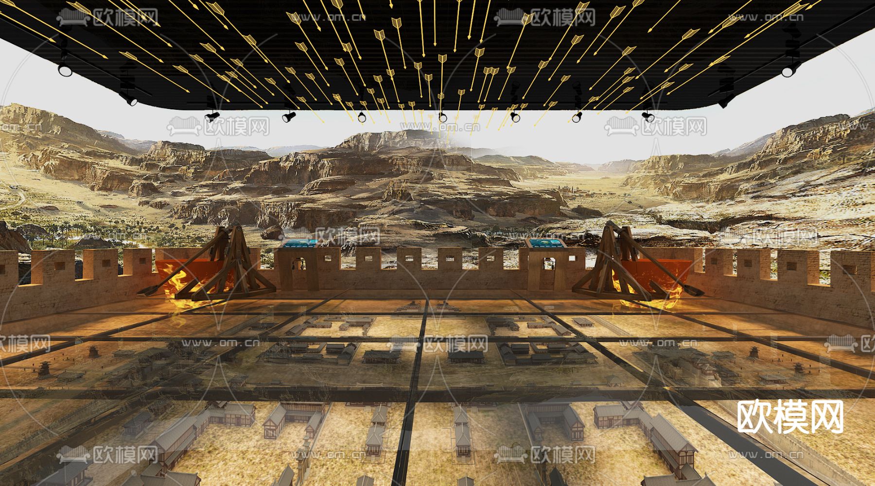 现代博物馆3d模型下载（渲染图6）