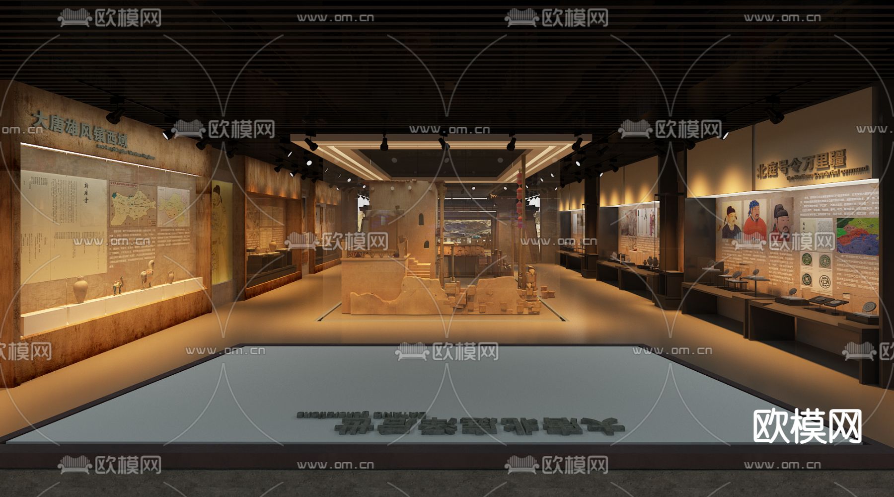 现代博物馆3d模型下载（渲染图8）