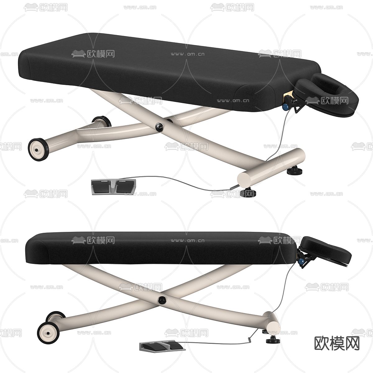 Ellora Vista 按摩床3d模型下载