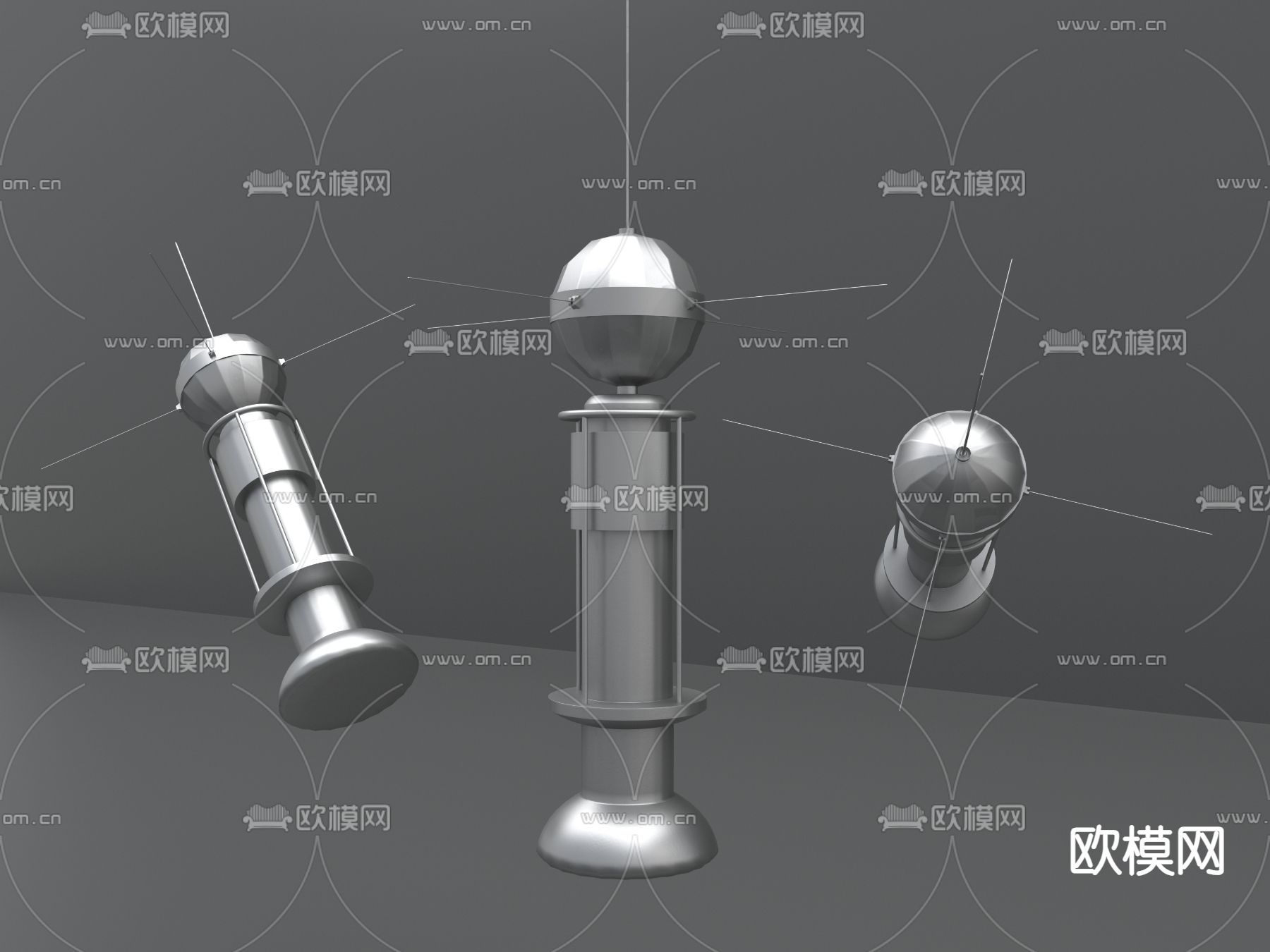 卫星3d模型下载