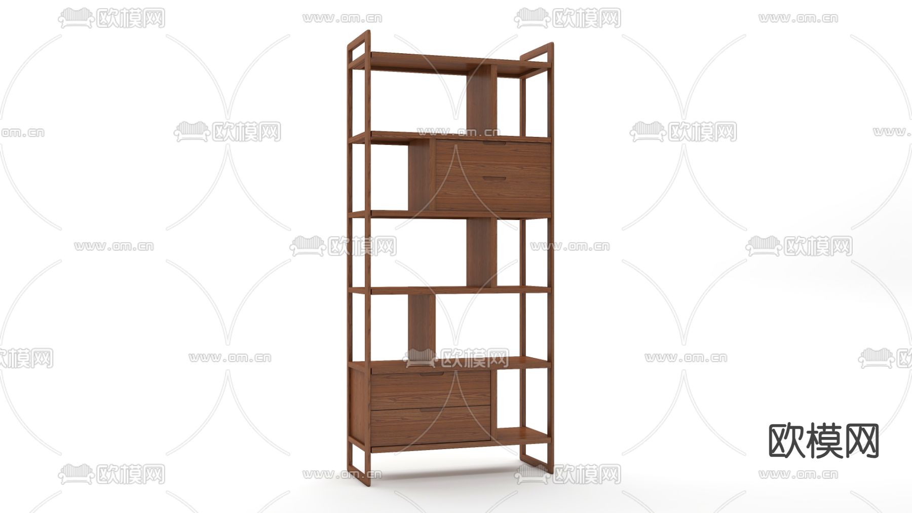 装饰架 置物架3d模型下载
