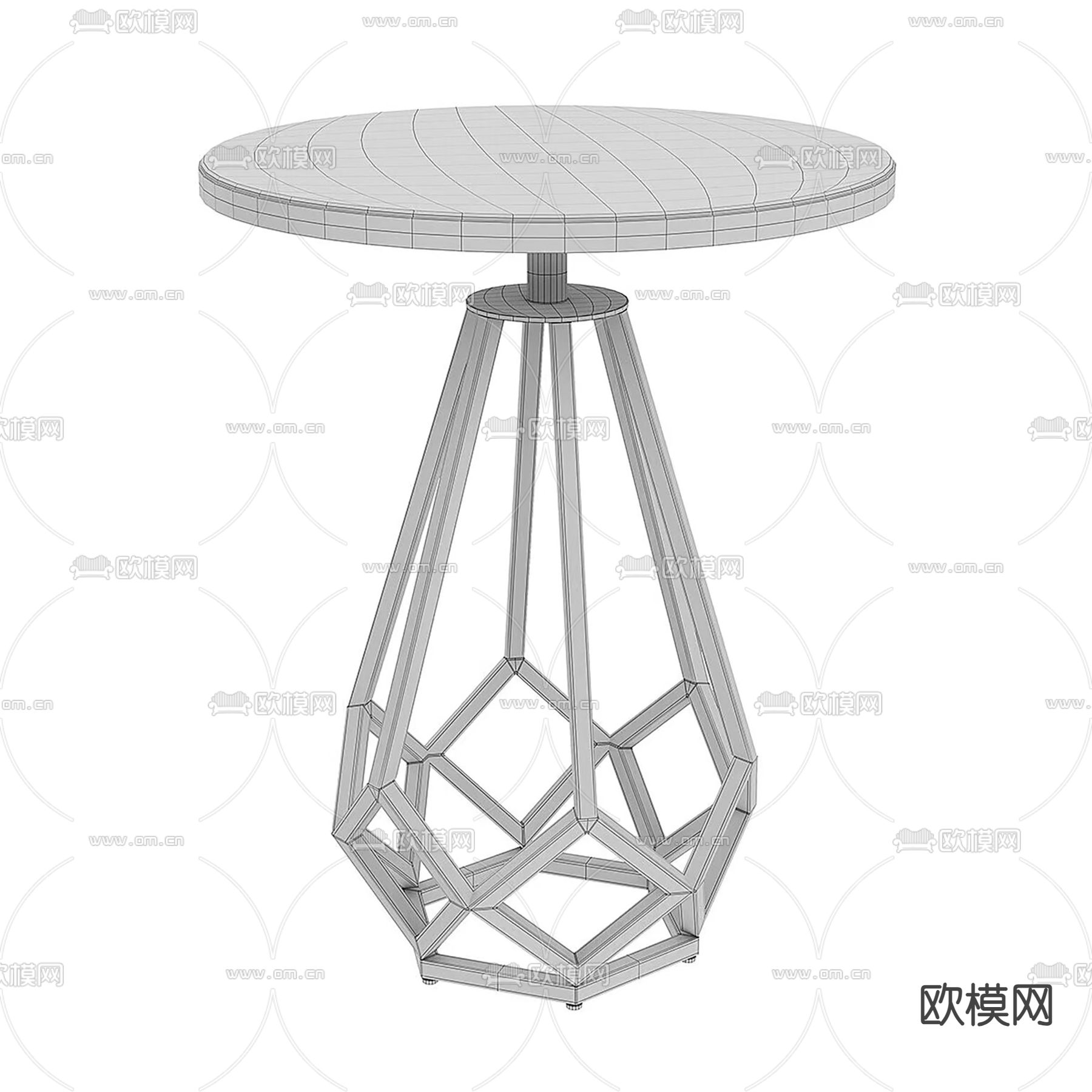 Garda现代茶几3d模型下载（渲染图2）