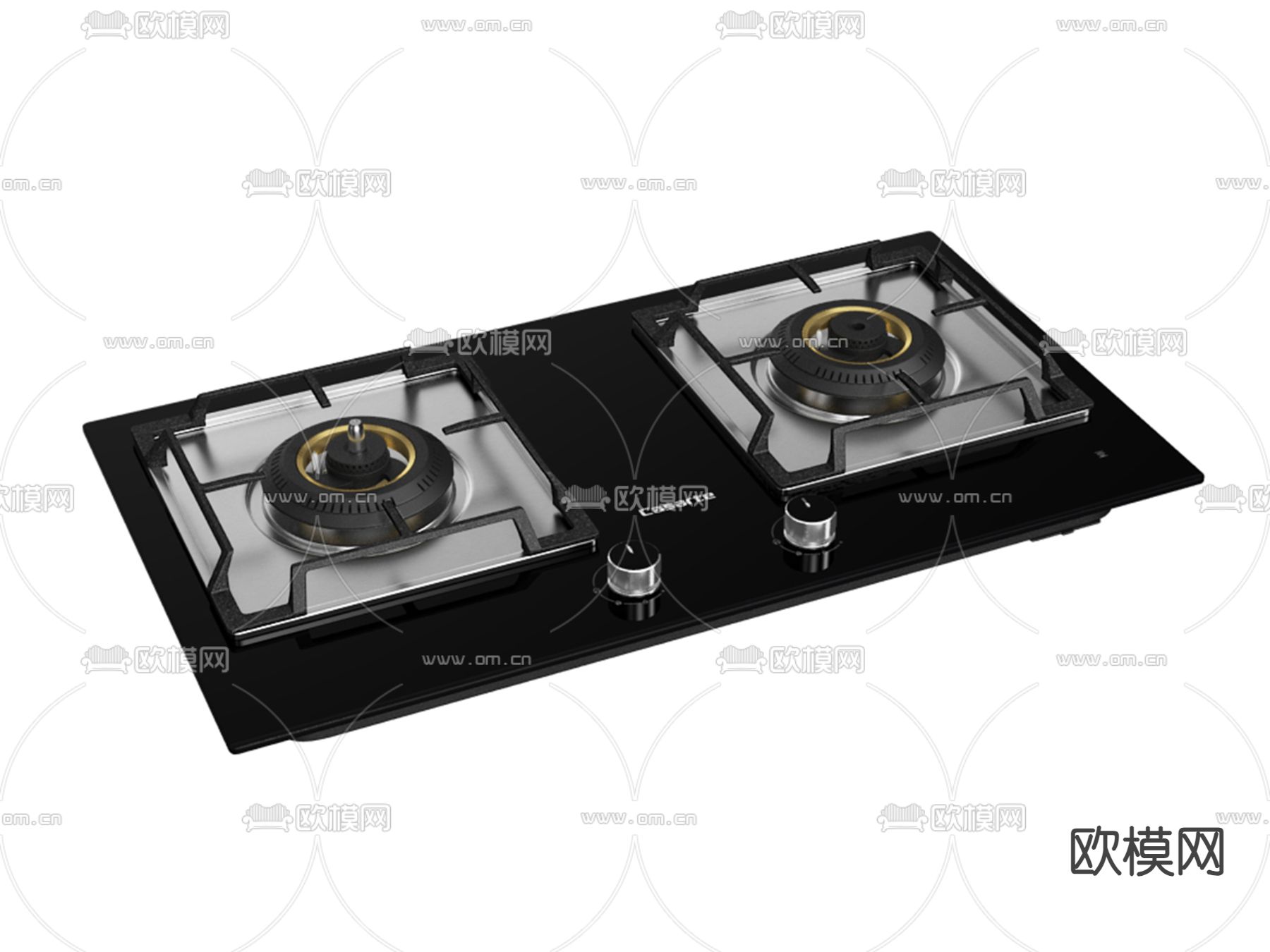 煤气灶 燃气灶3d模型下载