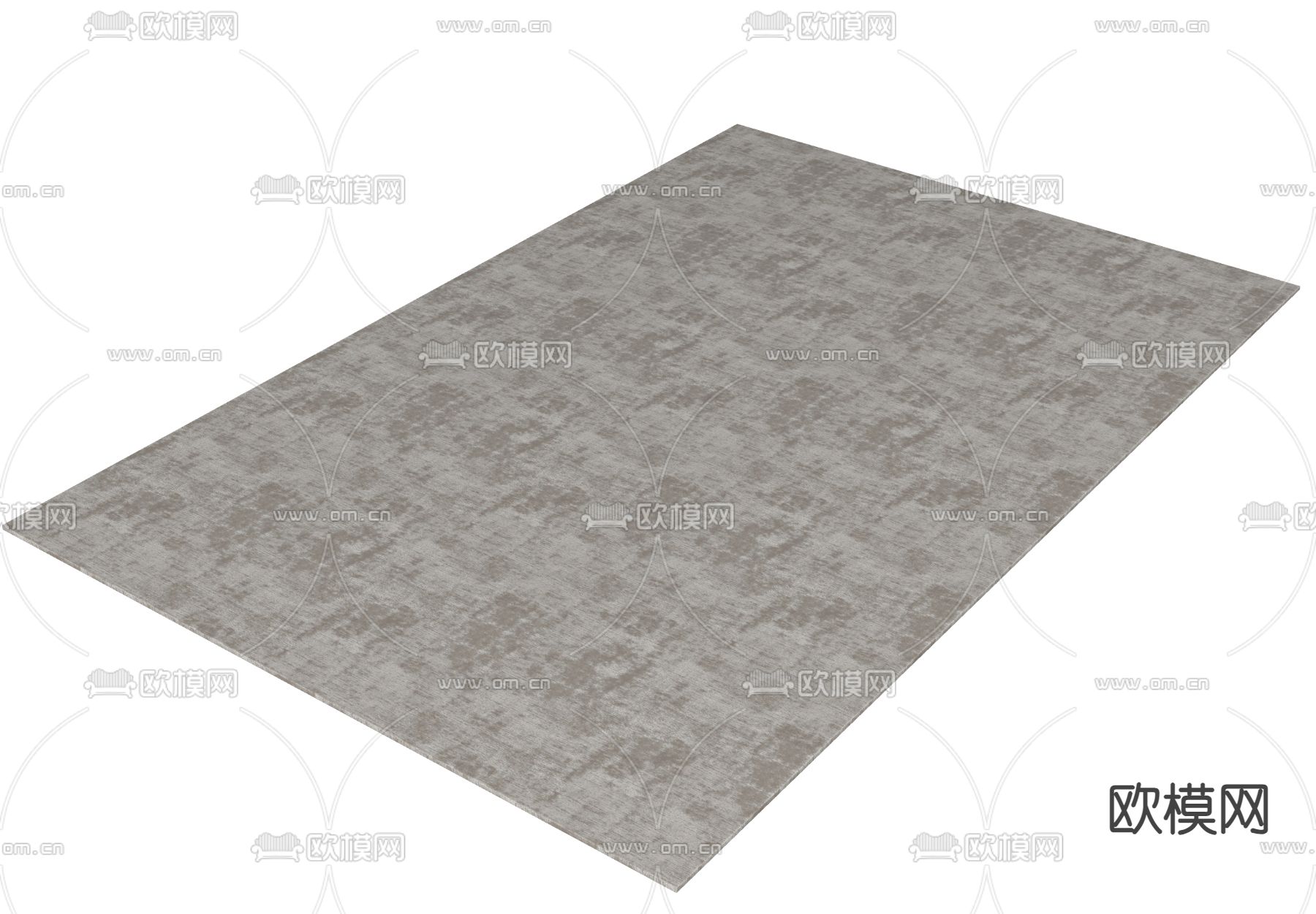 现代地毯su模型下载（渲染图1）