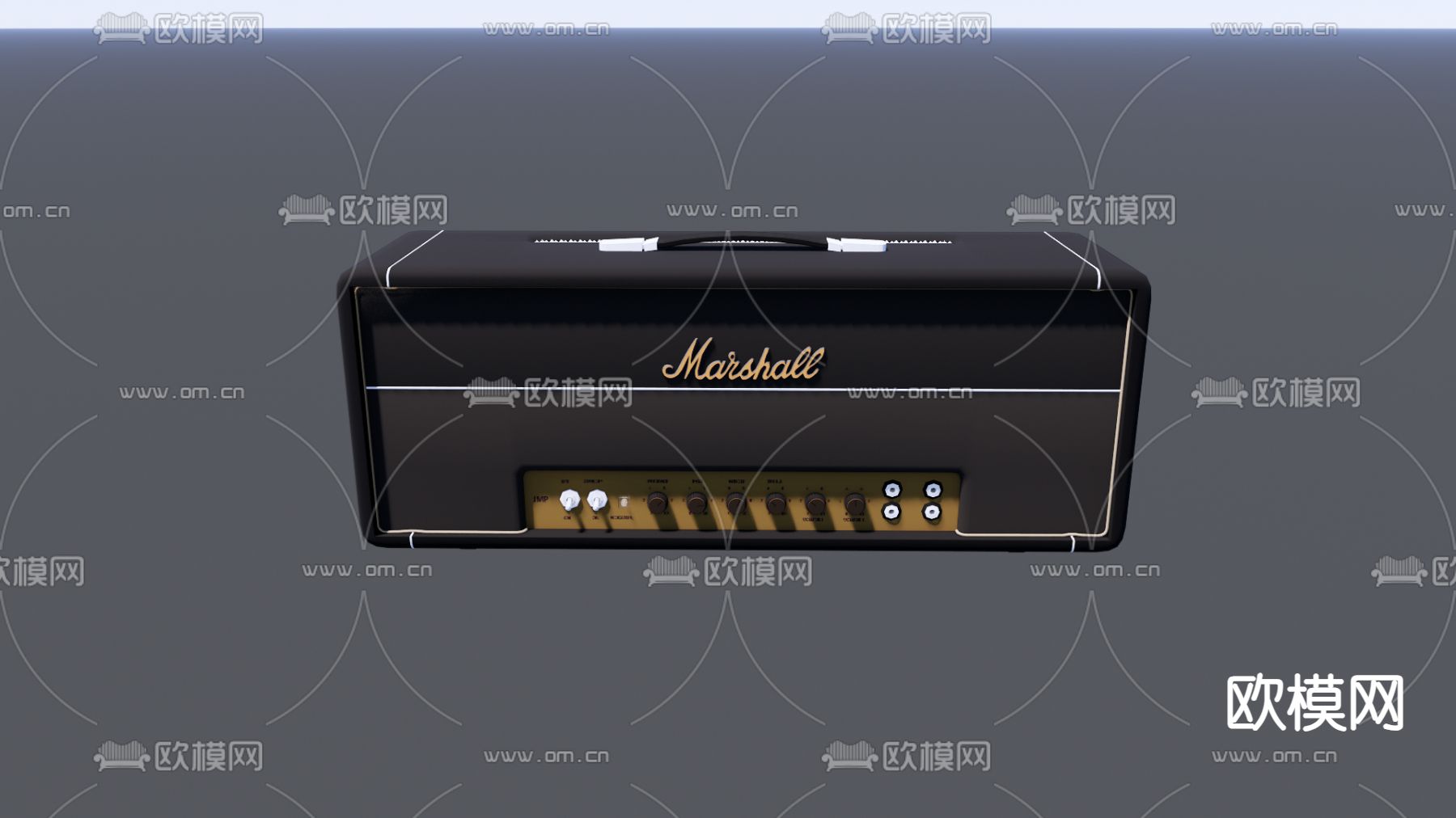 音响su模型下载（渲染图2）