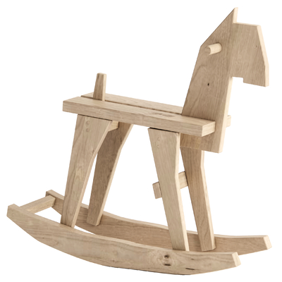  现代木马 儿童玩具su模型 