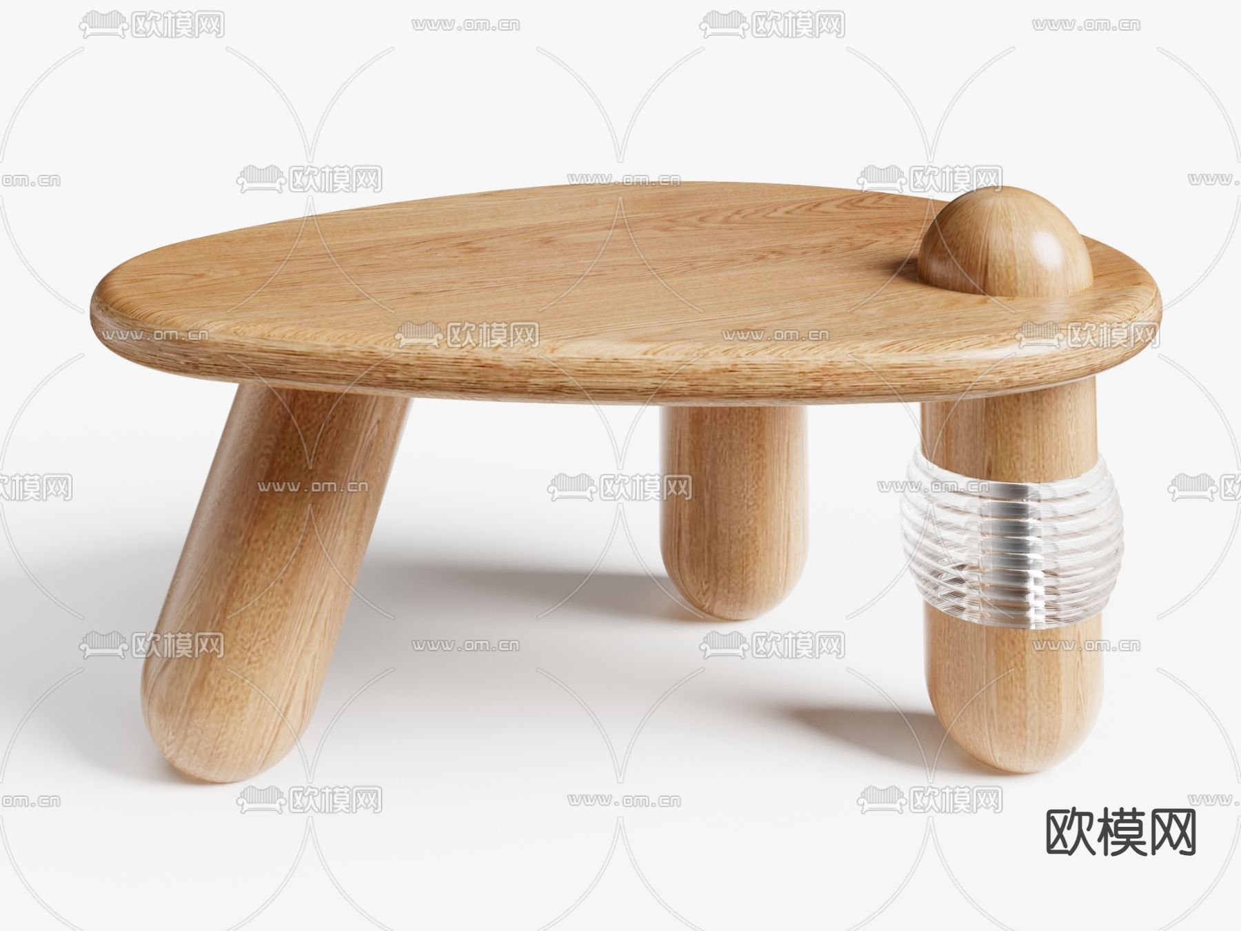 侘寂茶几3d模型下载