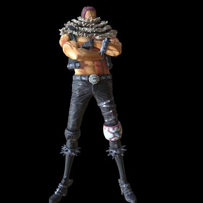  海贼王手办 雕塑摆件 动漫摆件su模型 