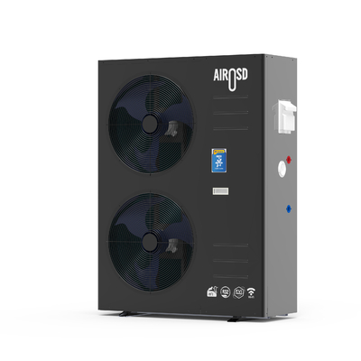  中央空调主机 热泵外机su模型 