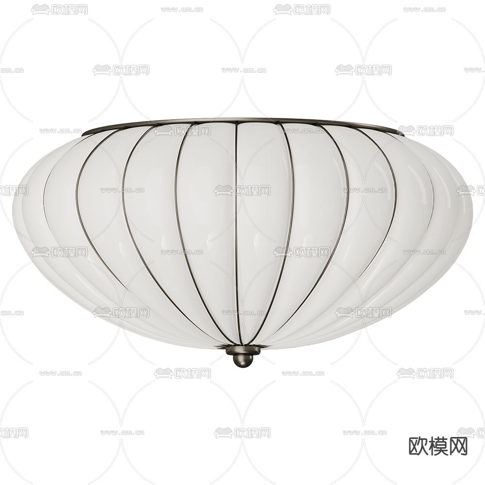 Siru 吸顶灯3d模型下载