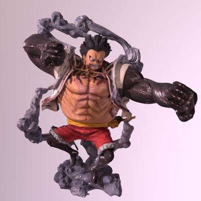  海贼王手办 动漫手办 路飞人物玩偶su模型 