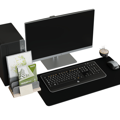  电脑 键盘 鼠标su模型 