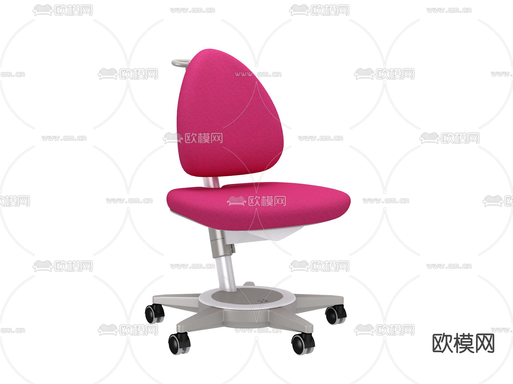 书桌椅 转椅 办公椅3d模型下载