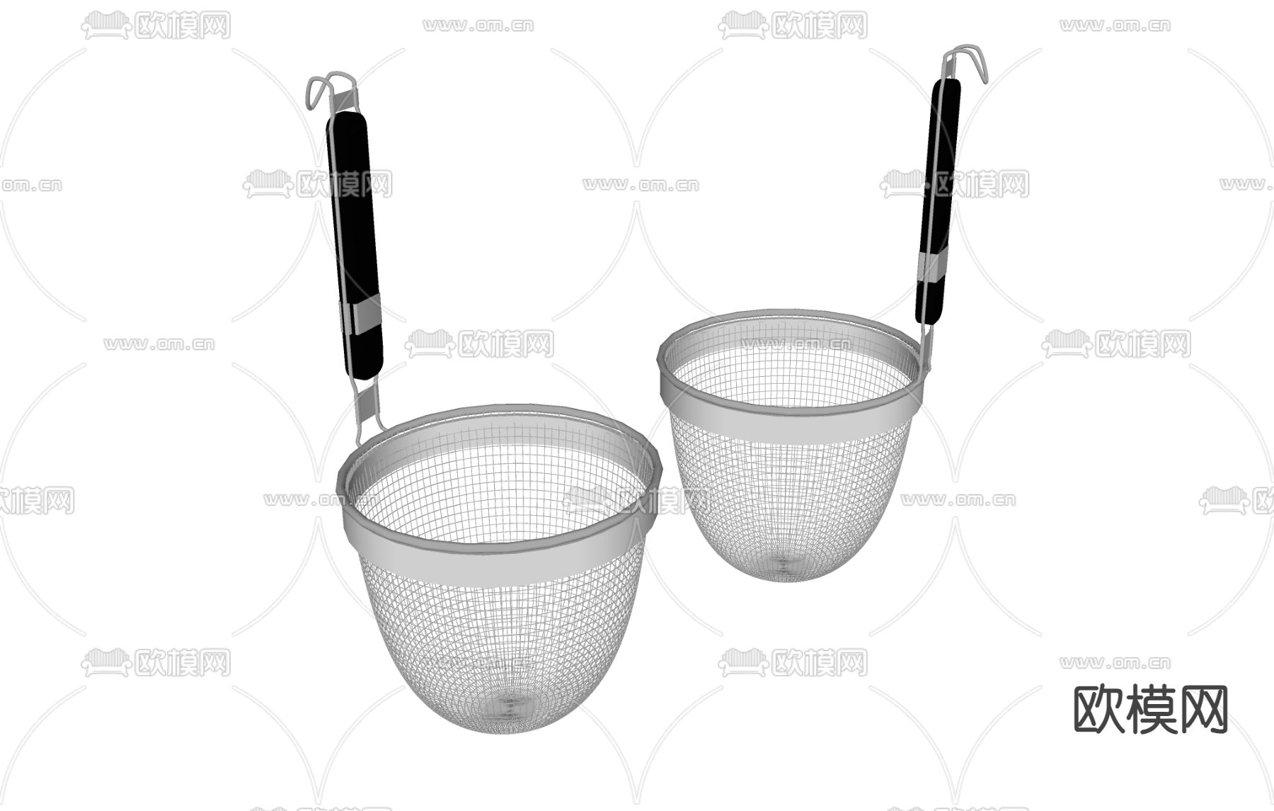 过滤网 漏勺 粉丝过滤网 筛子su模型下载（渲染图1）
