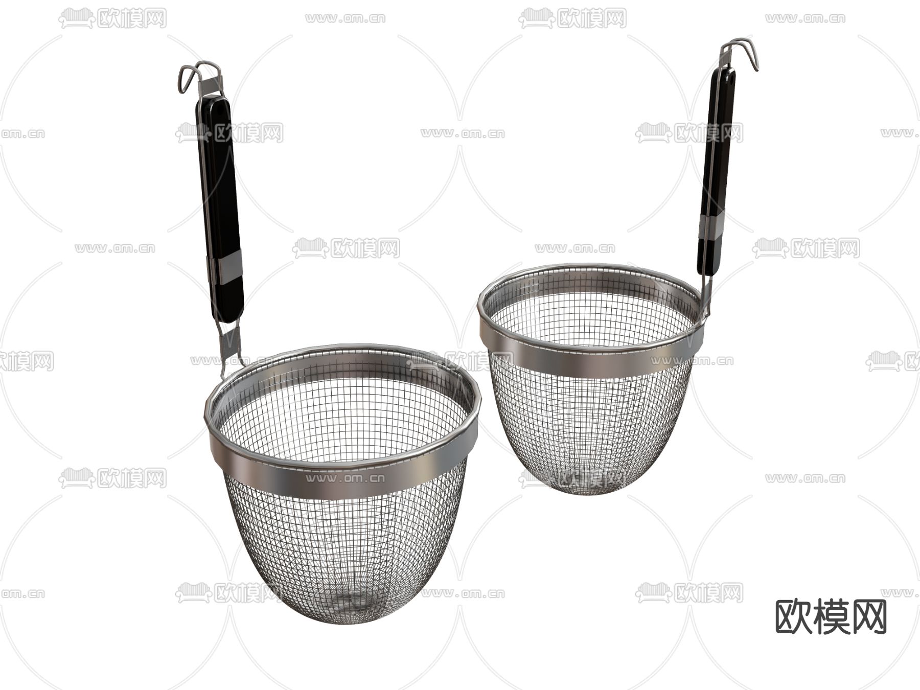 过滤网 漏勺 粉丝过滤网 筛子su模型下载（渲染图2）
