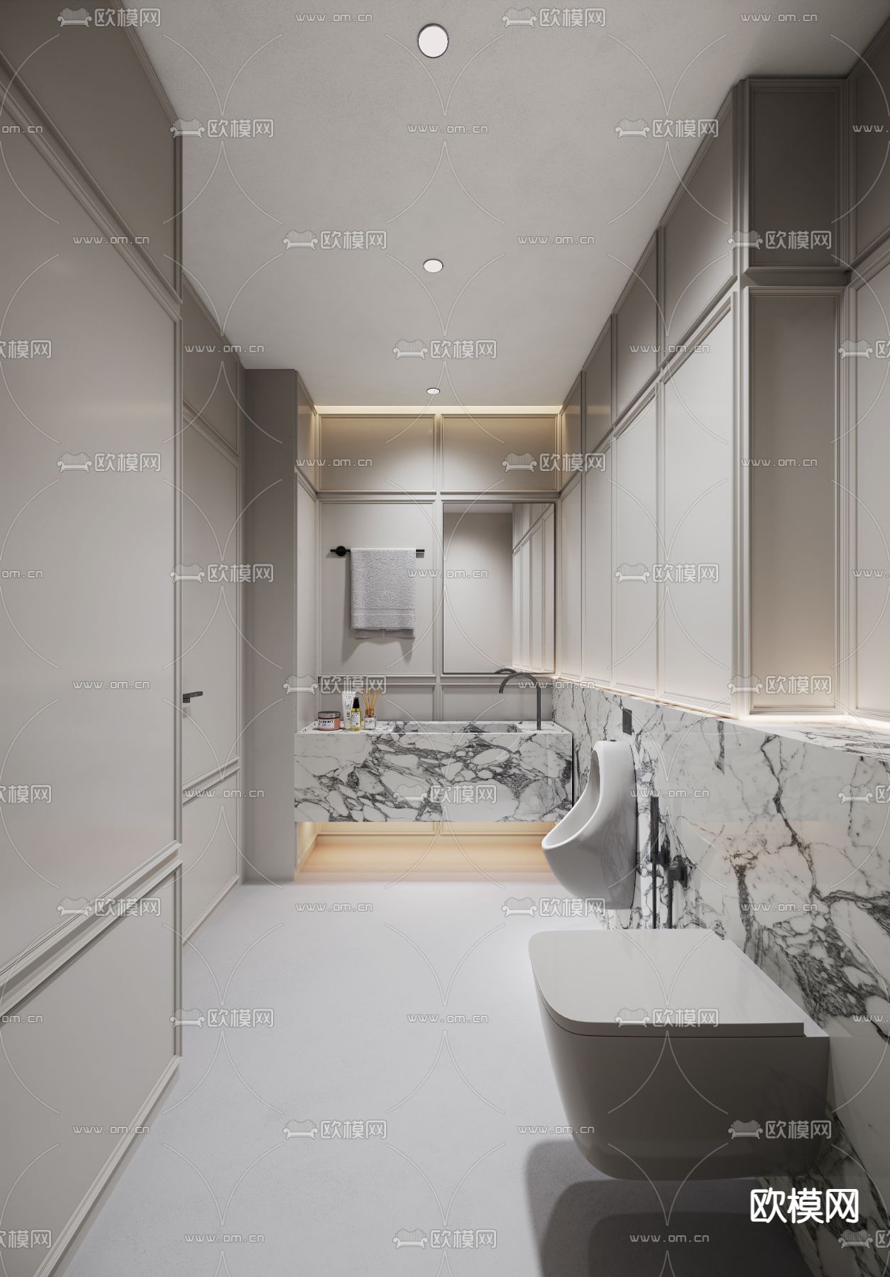 酒店卫生间3d模型下载