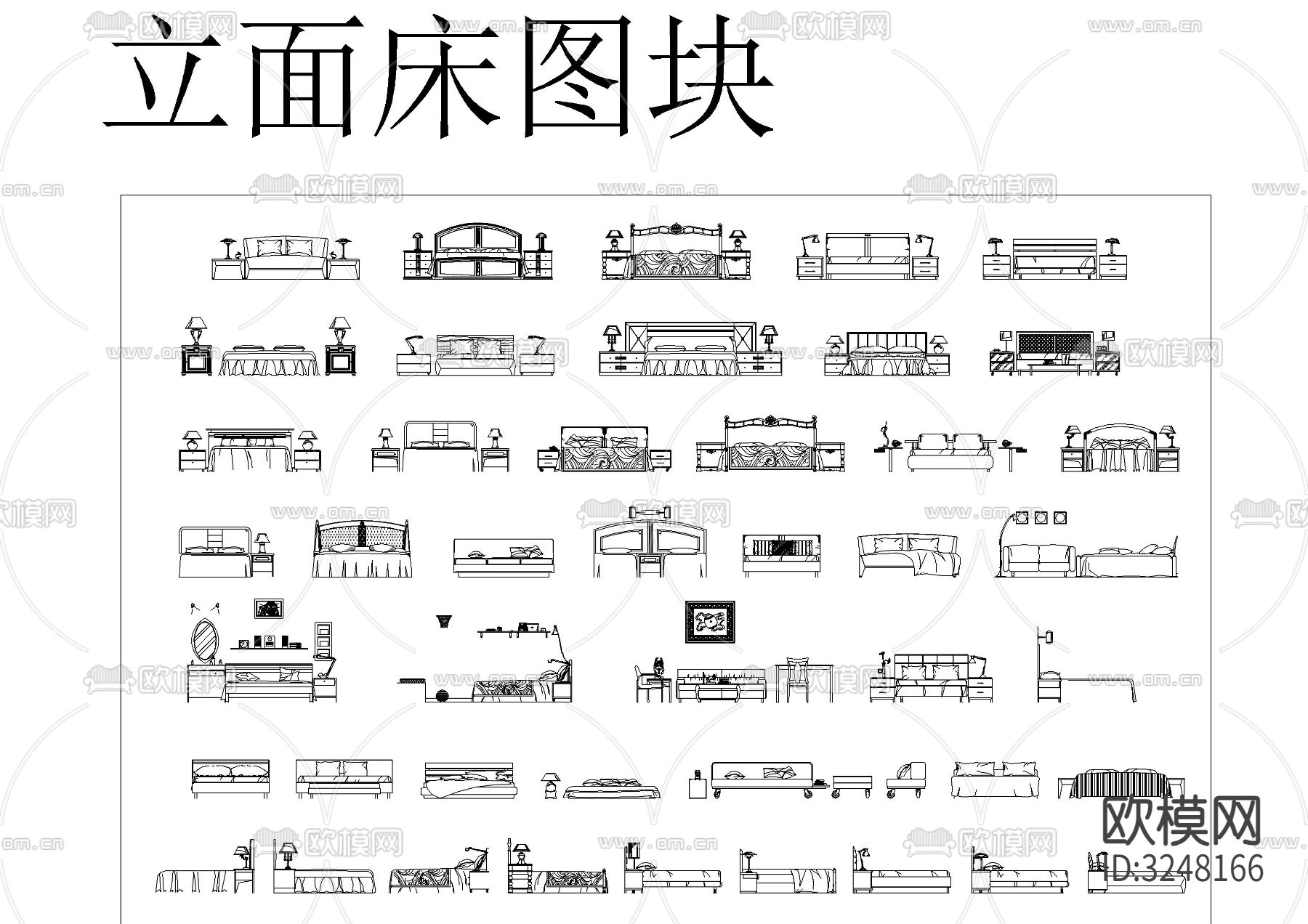 超全装修设计CAD图库下载（渲染图3）