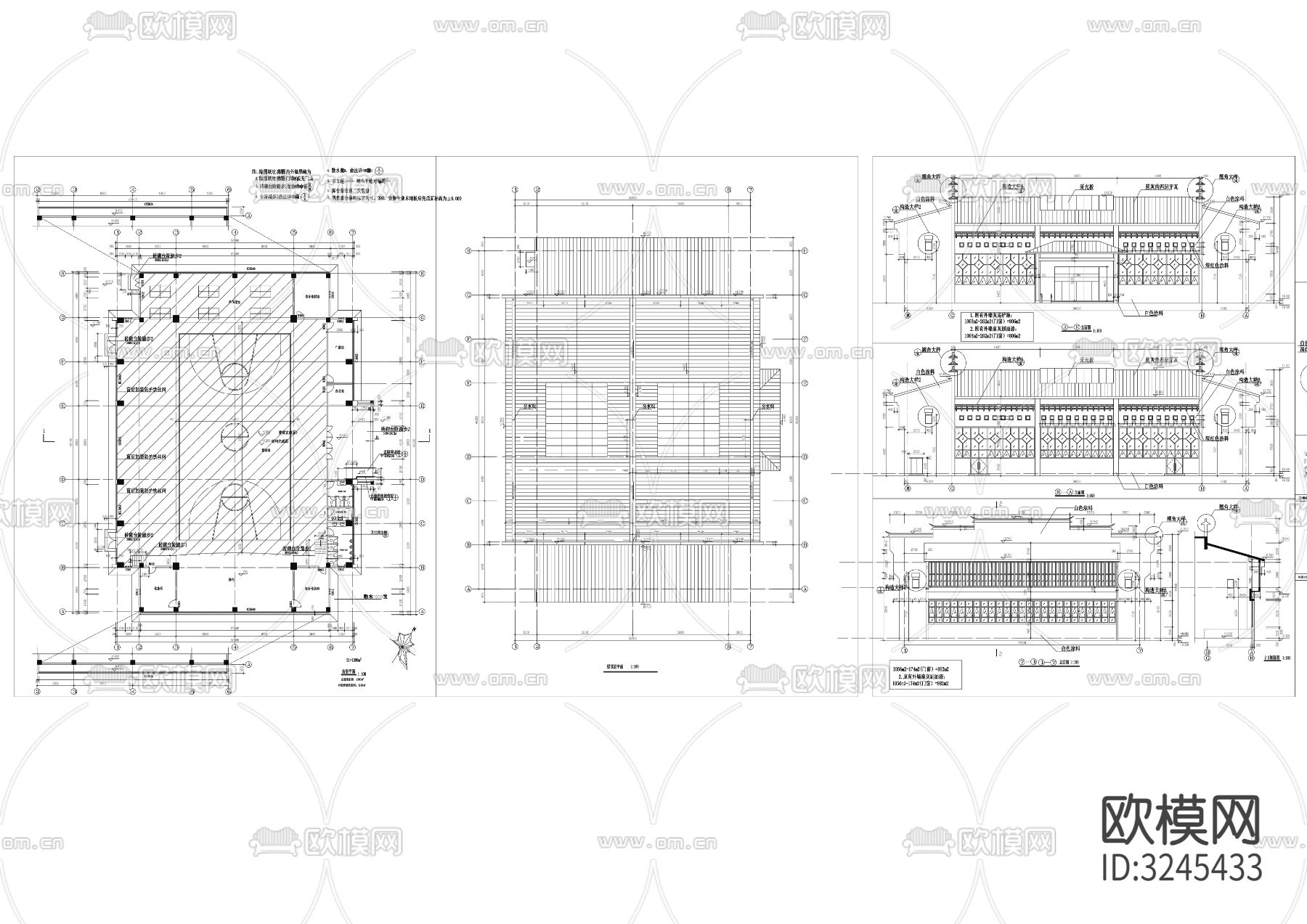 体育馆cad平面图下载