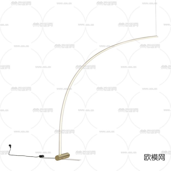 TOOY 落地灯 艺术灯3d模型下载(渲染图1)