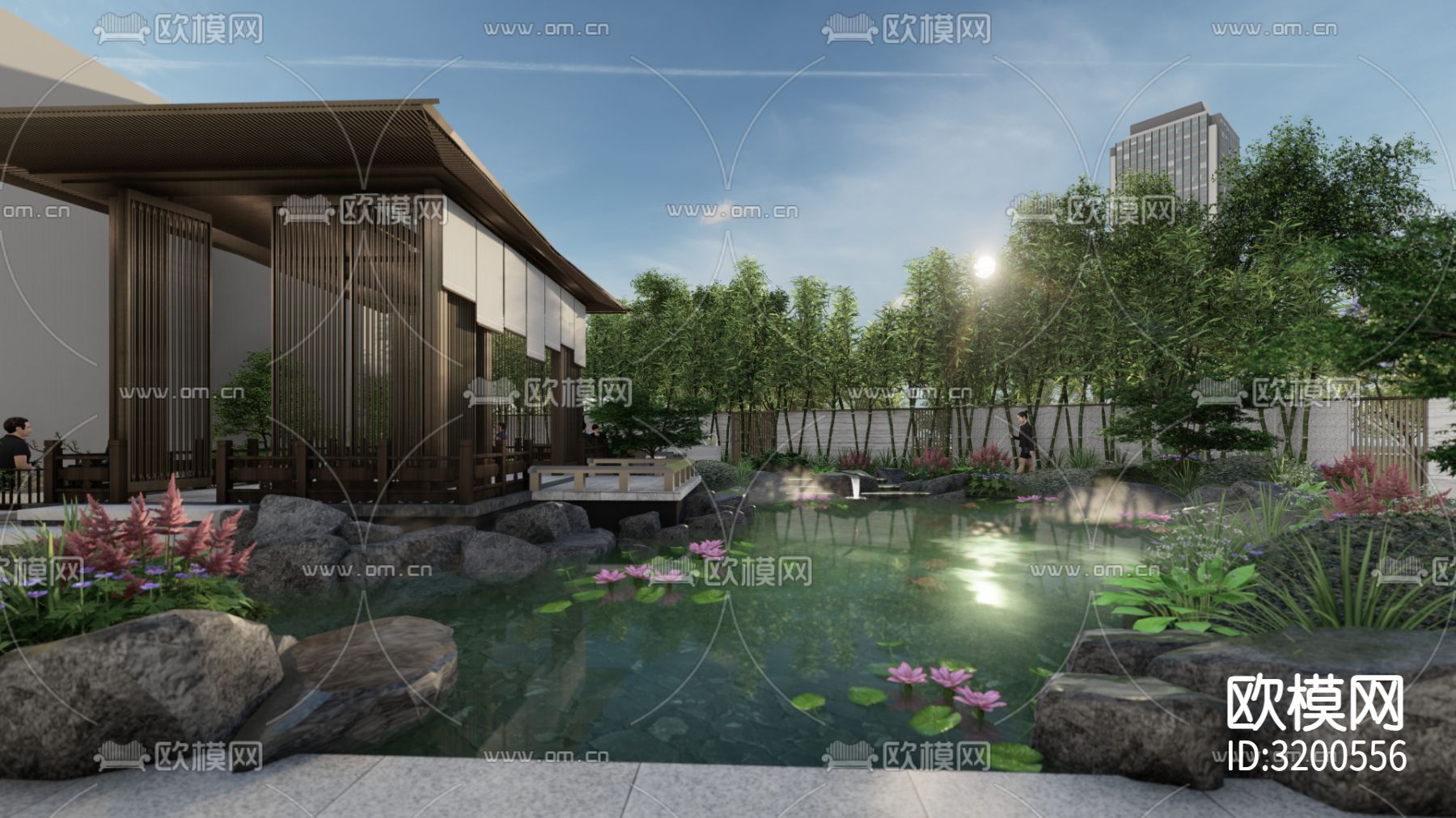 示范区小区装修效果图下载（渲染图1）