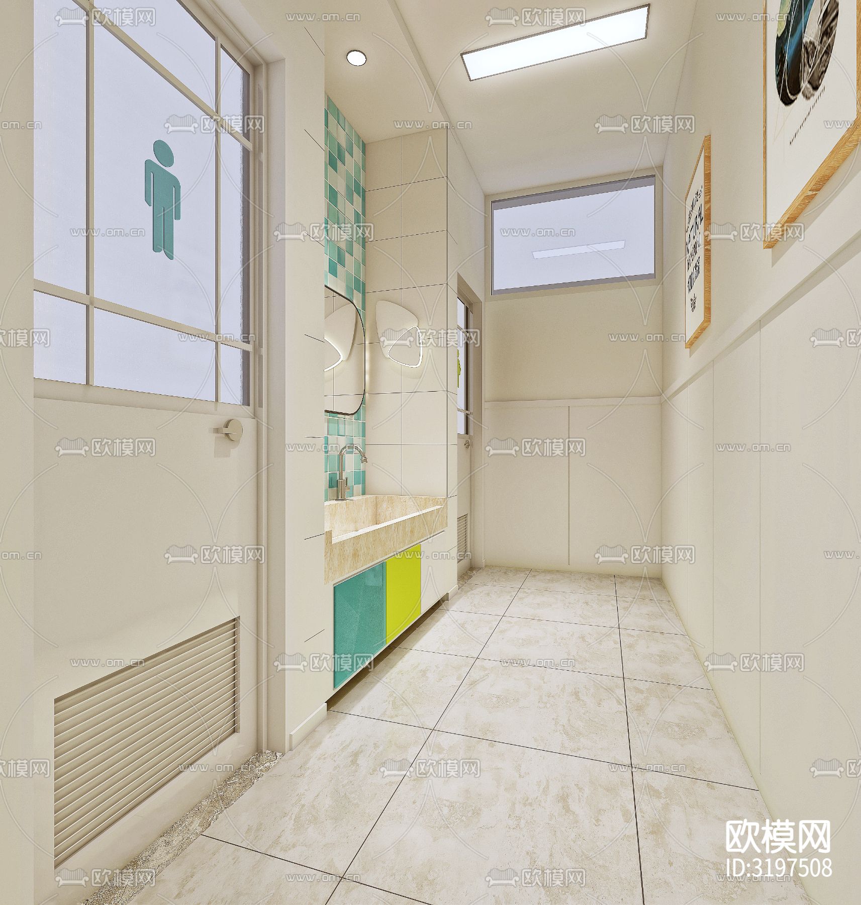 教育机构 幼儿园装修效果图下载（渲染图9）