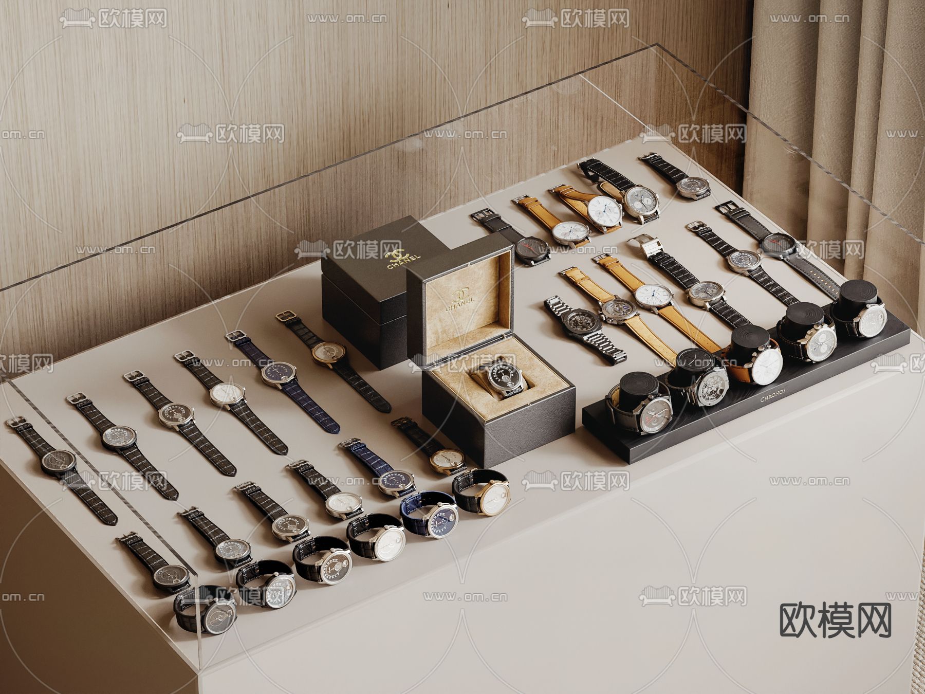 名表 手表3d模型下载