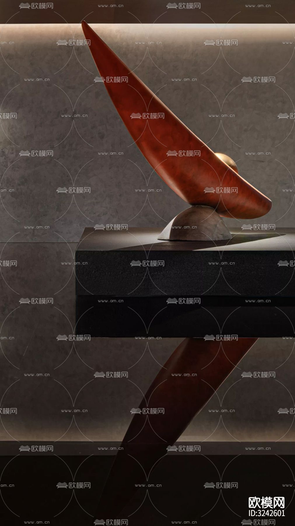 新中式中餐厅装修效果图下载（渲染图12）