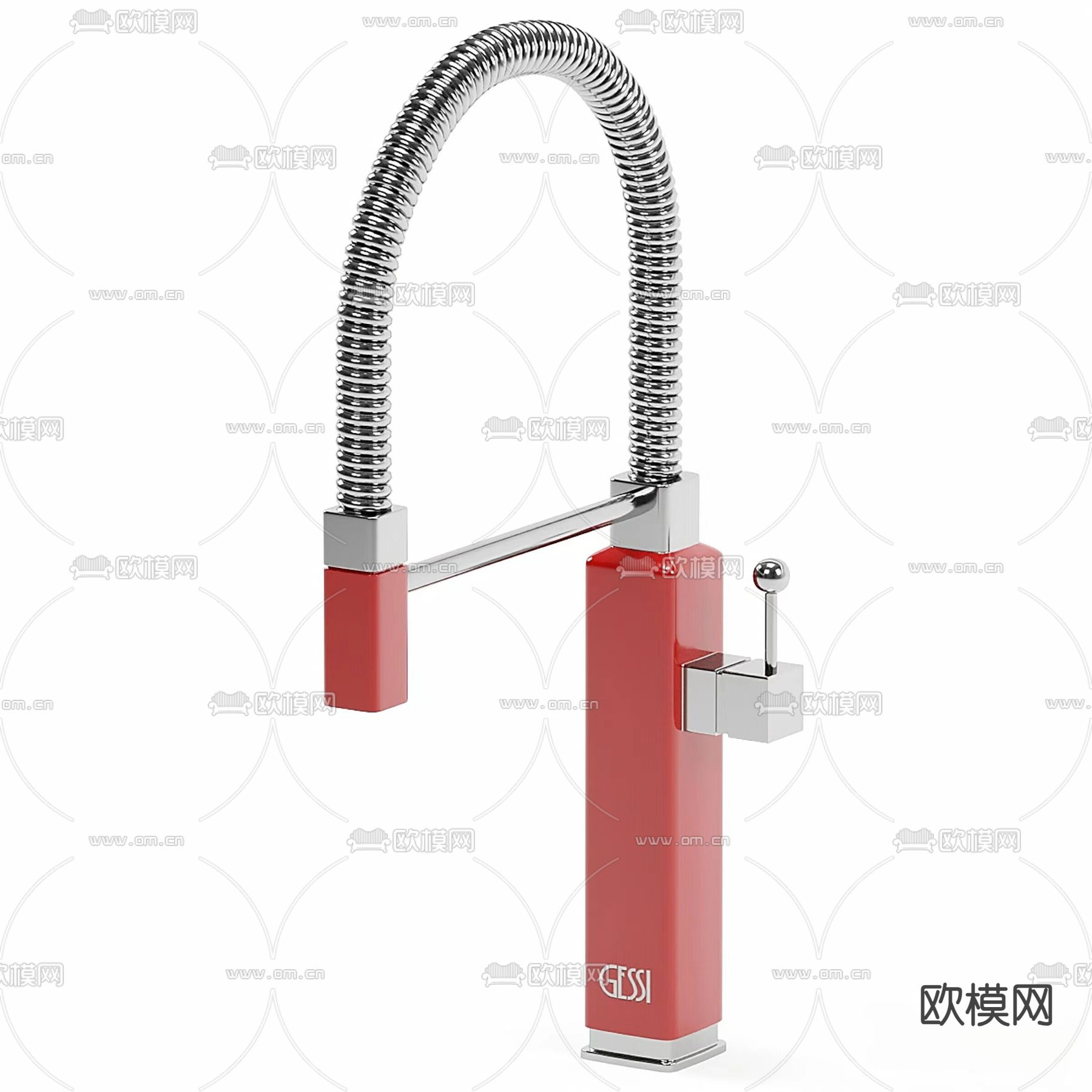 GESSI 水龙头3d模型下载（渲染图2）