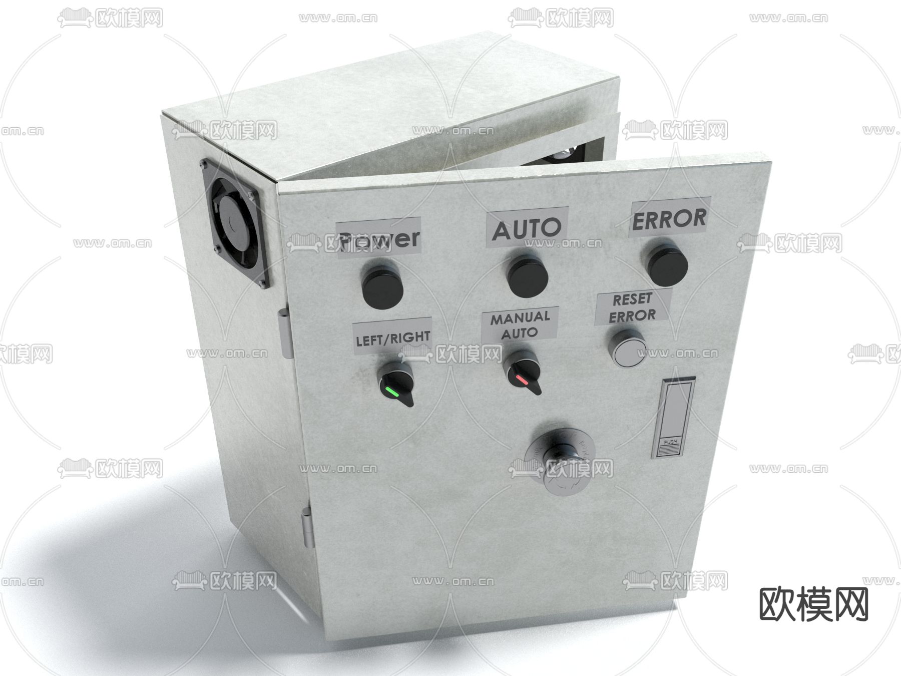 配电箱 电气箱 工业设备3d模型下载