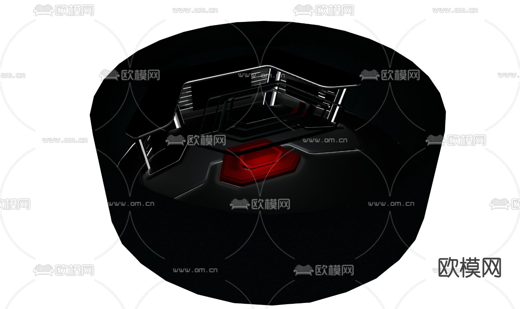 现代科技展厅 大气展厅 科技展台su模型下载（渲染图1）
