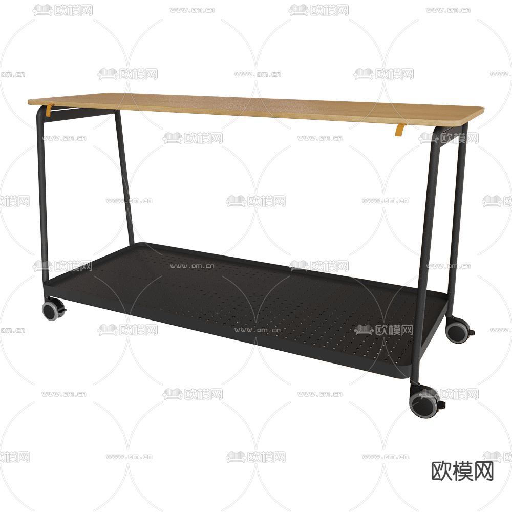 Brunner 可移动边桌 边几3d模型下载（渲染图2）