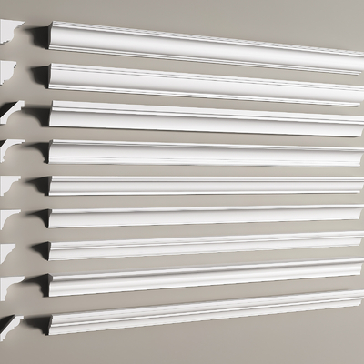  石膏线 线条 阴角线 阳角线su模型 