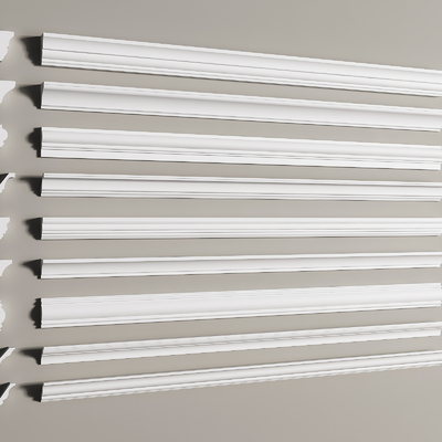  石膏线 线条 阴角线 阳角线su模型 