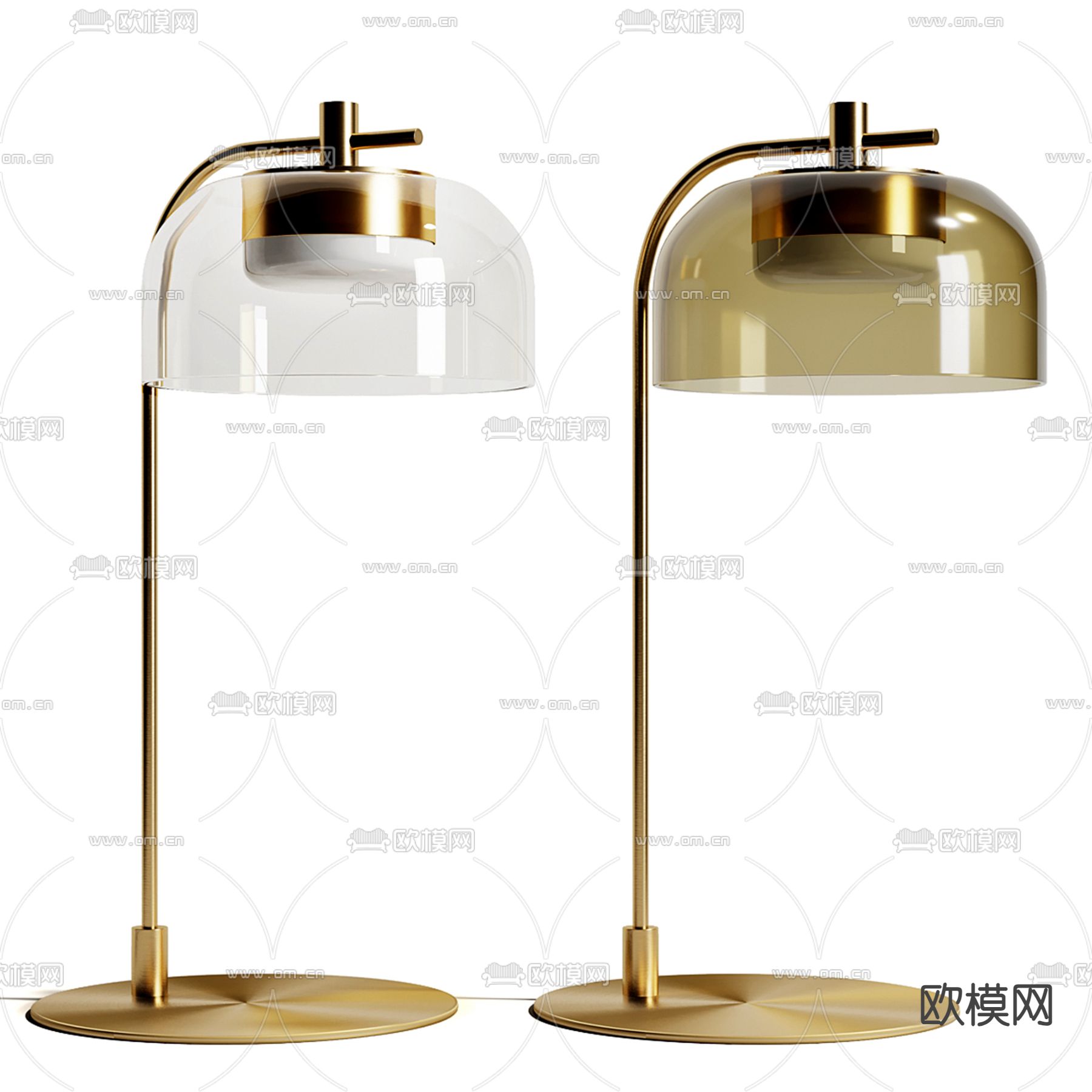 Minotti 台灯su模型下载（渲染图3）