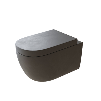  壁挂马桶 坐便器su模型 