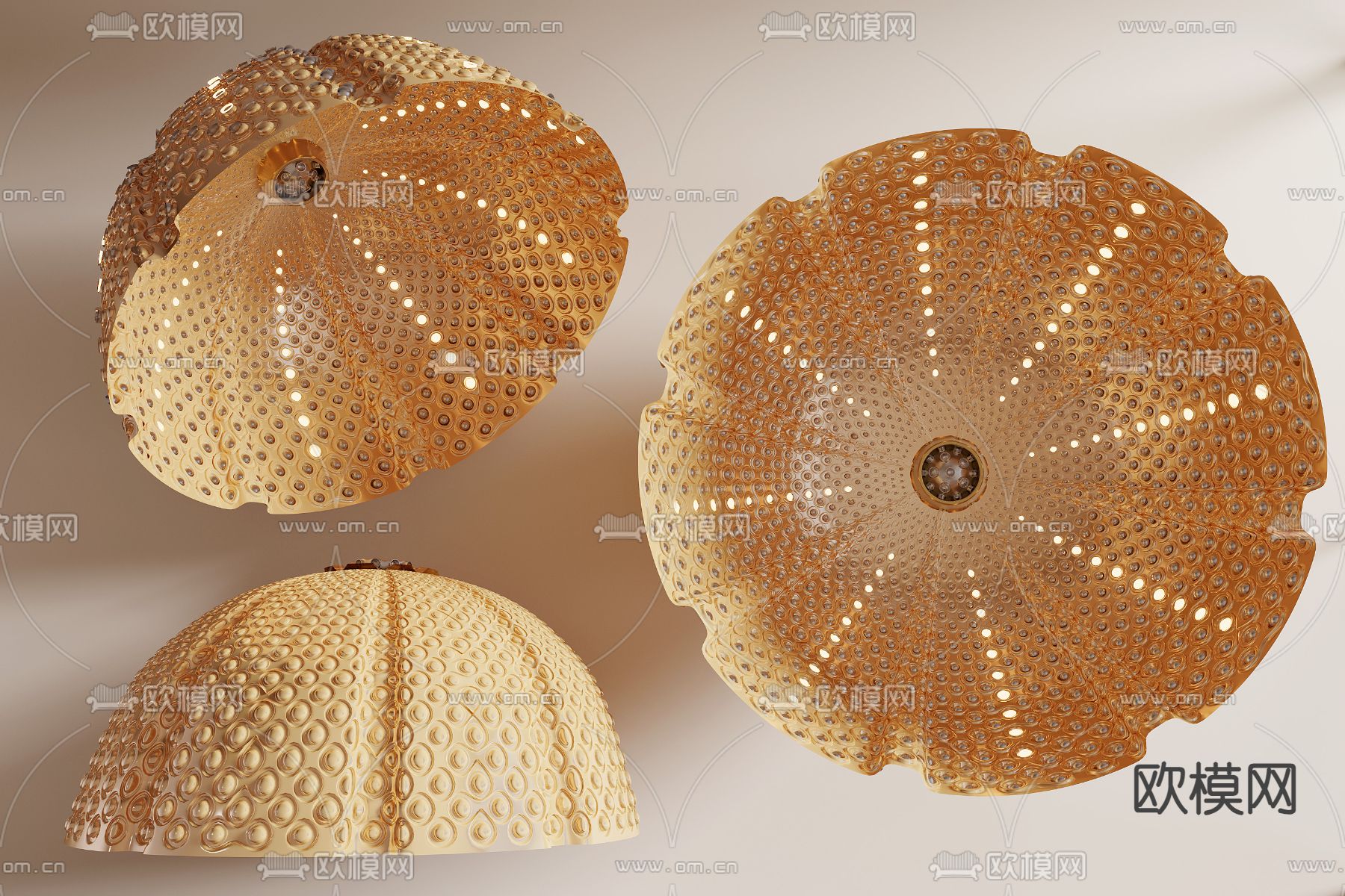 穹顶吊顶 异型吊顶3d模型下载