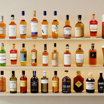  酒水用品su模型 