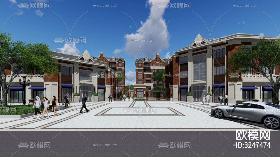地產(chǎn)大區(qū)裝修效果圖下載(渲染圖1)