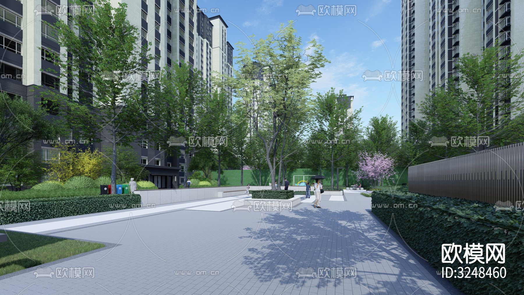 示范区 售楼部装修效果图下载（渲染图12）