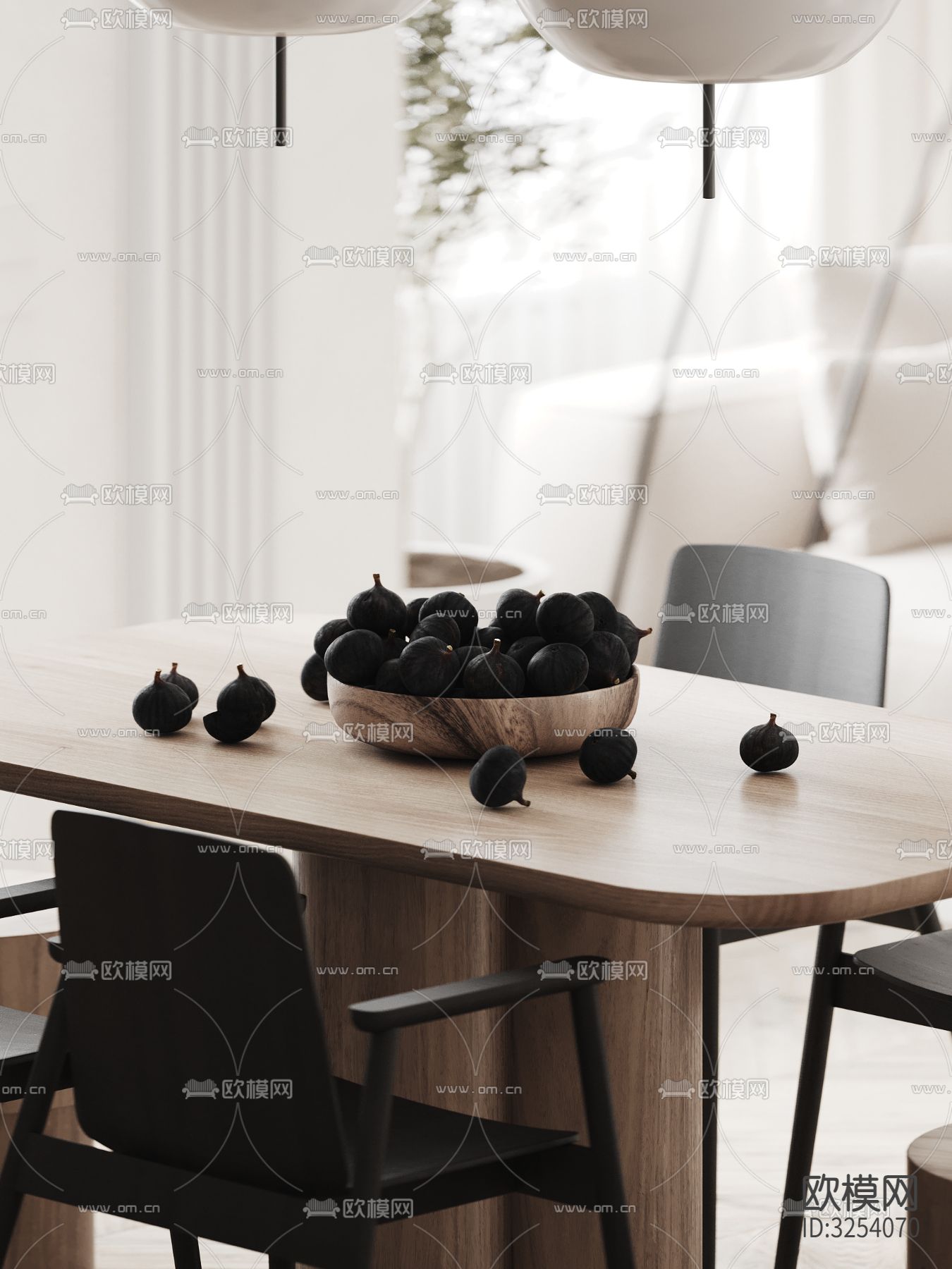 中性色系公寓装修效果图下载（渲染图12）