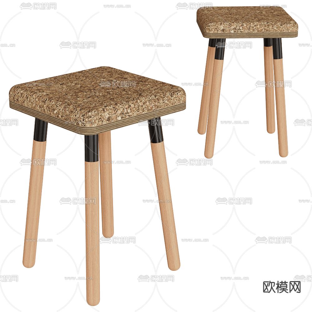 MARCO 北欧吧椅 吧凳 高脚凳3d模型下载