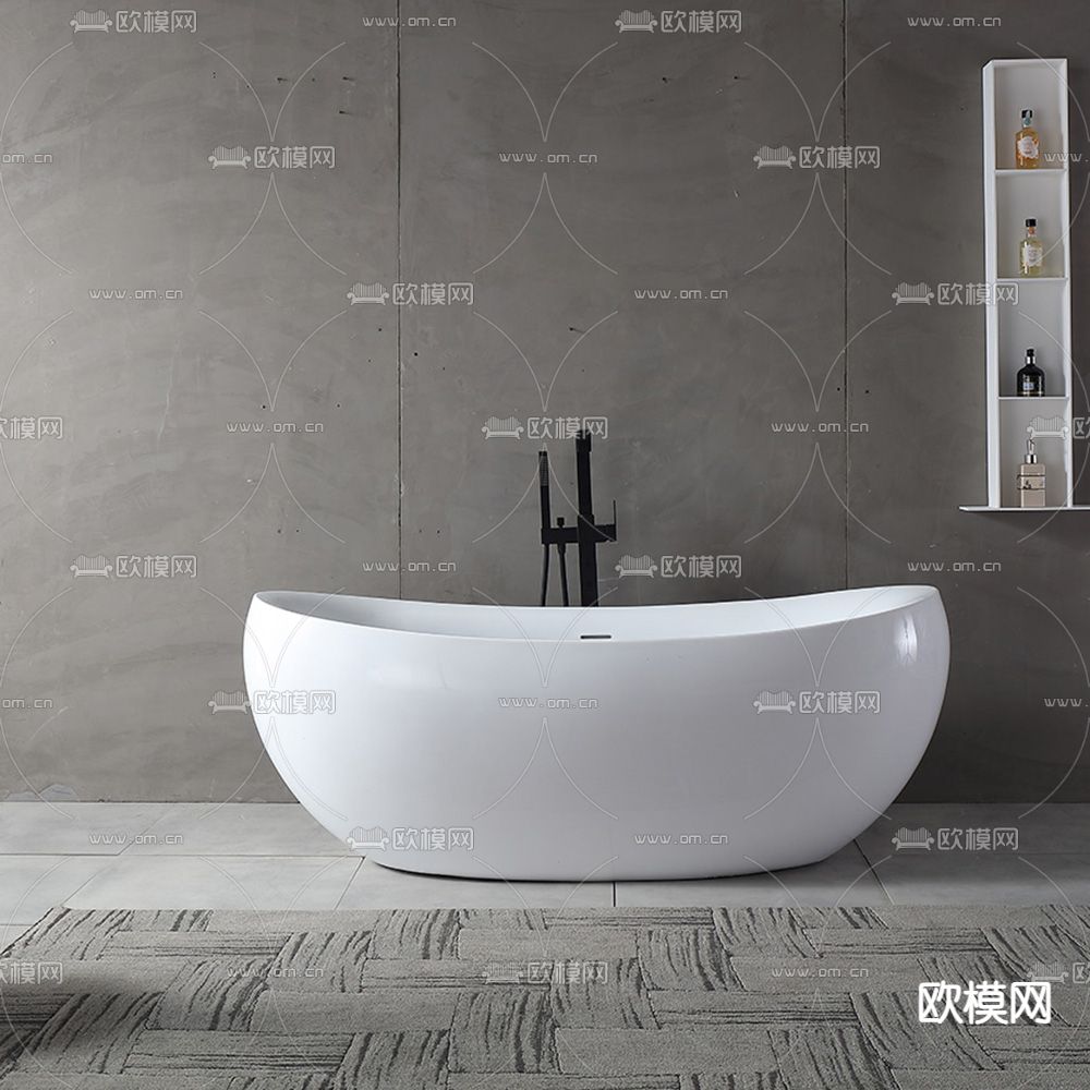ABBER 浴缸3d模型下载（渲染图4）