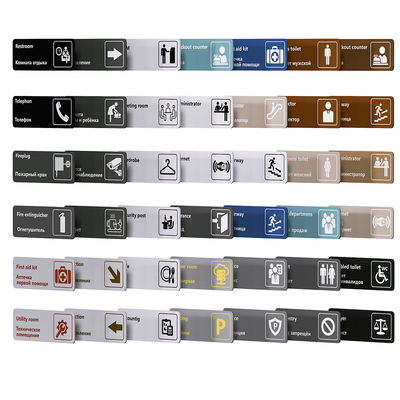  公共场所标志 引导牌 指引标识su模型 