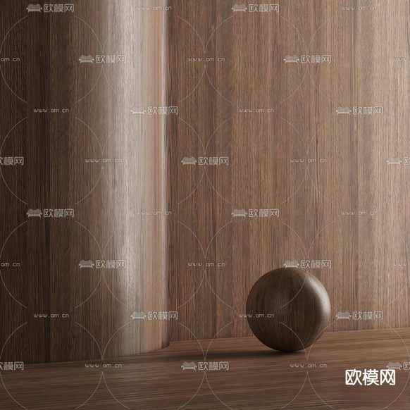 木质护墙板3d模型下载(渲染图5)