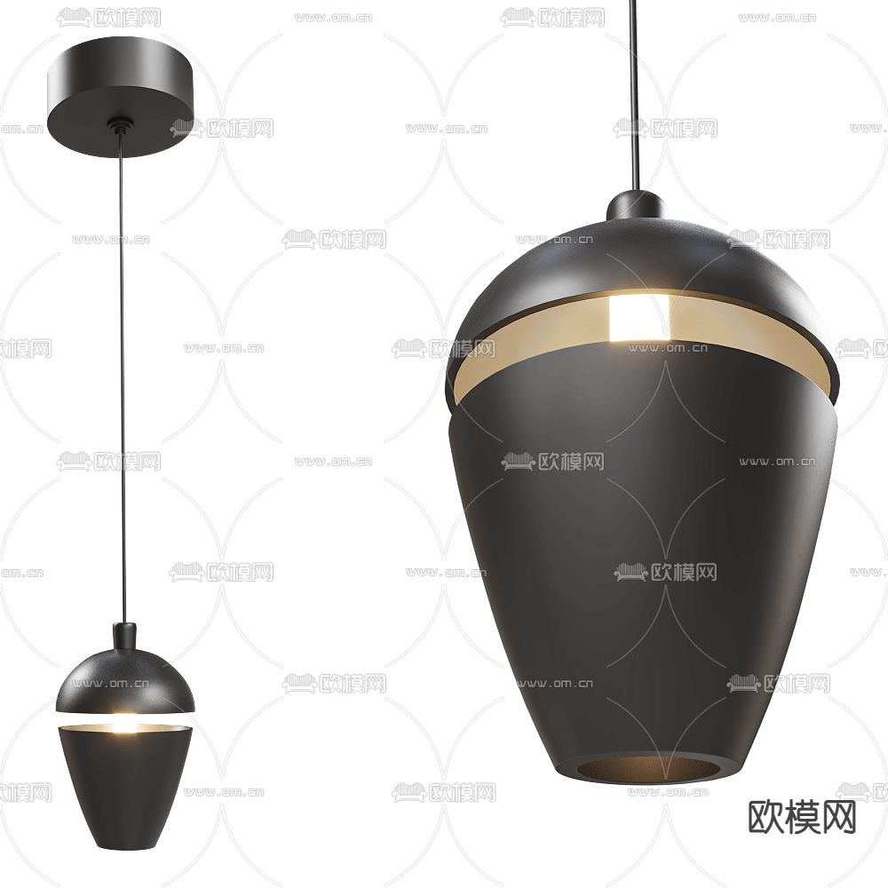 Maxlight 吊灯3d模型下载