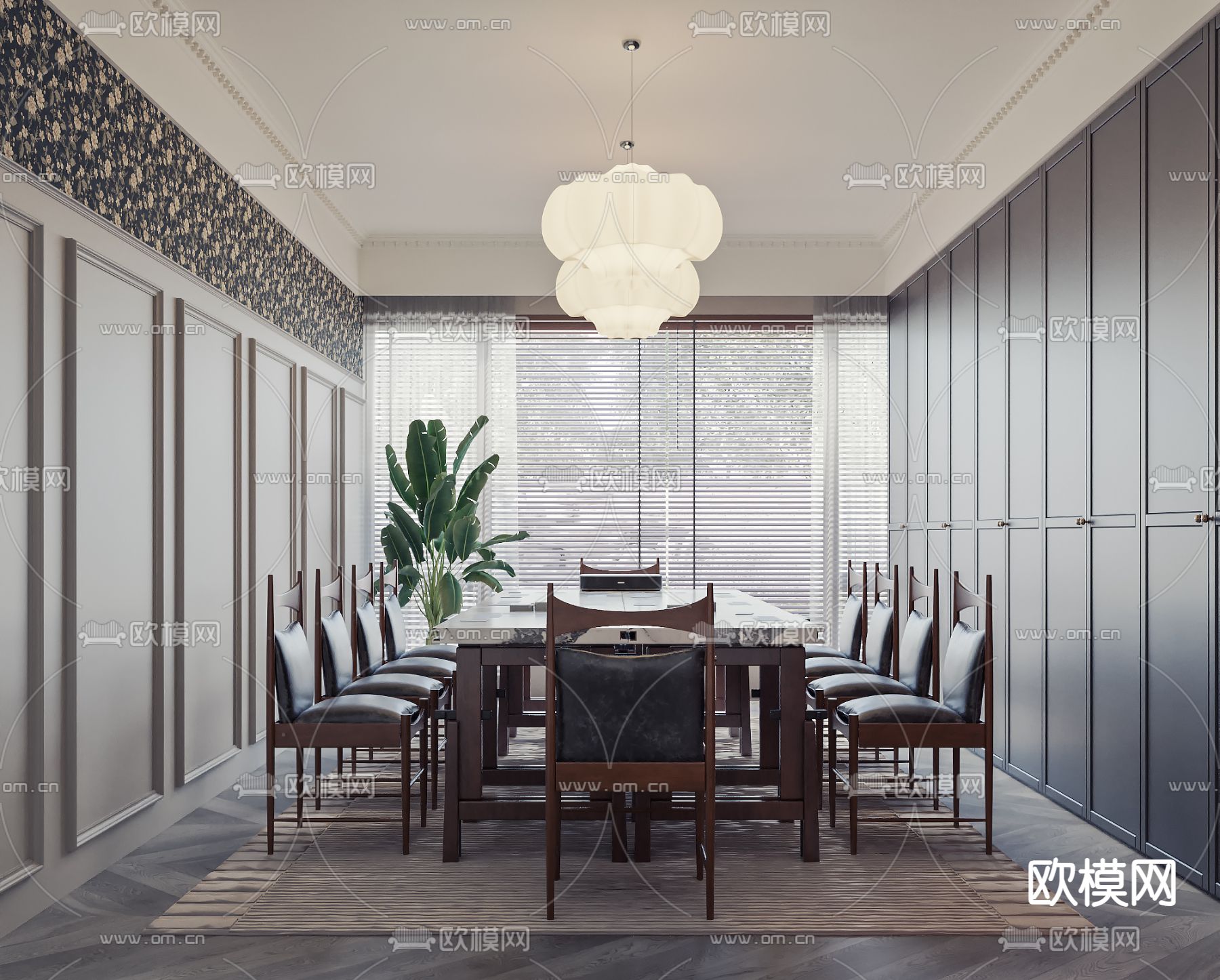 中古风剧本杀 游戏室3d模型下载