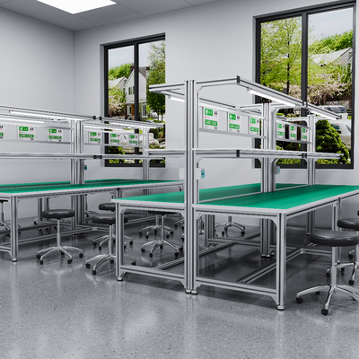  防静电工作台 操作台 手工台su模型 