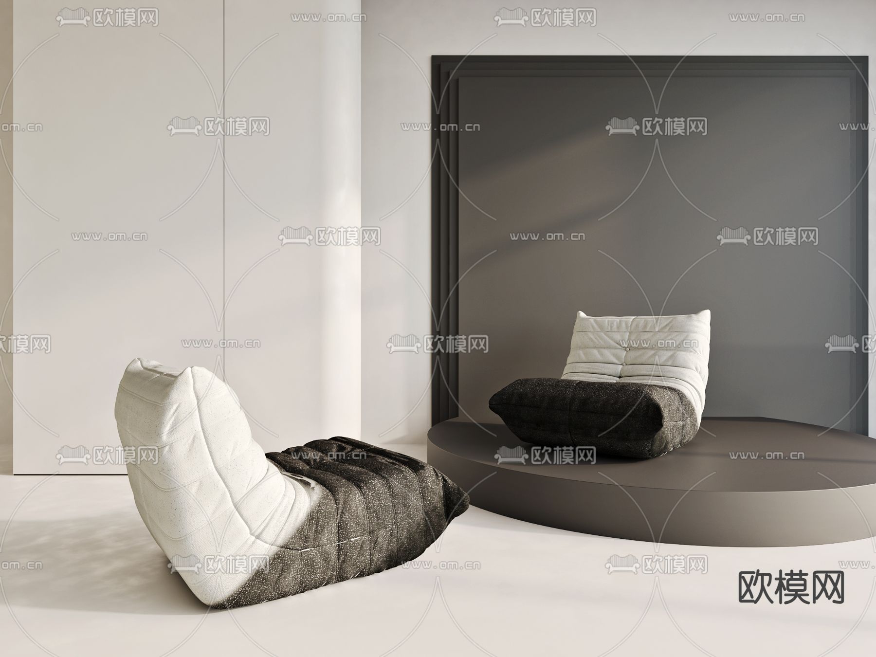 懒人沙发3d模型下载