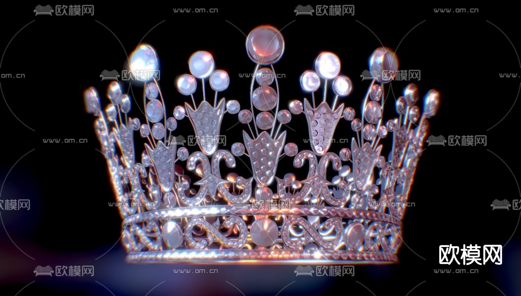 皇冠3d模型下载