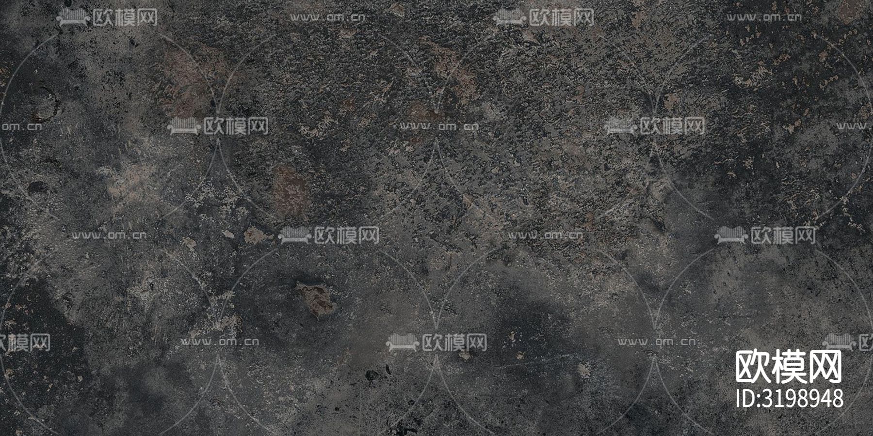 黑色花岗岩石材岩板下载（渲染图4）